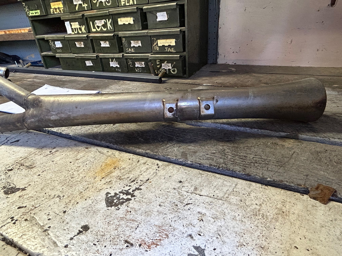 79, 80, 81 Honda CB750K Exhaust with Singular Muffler Left