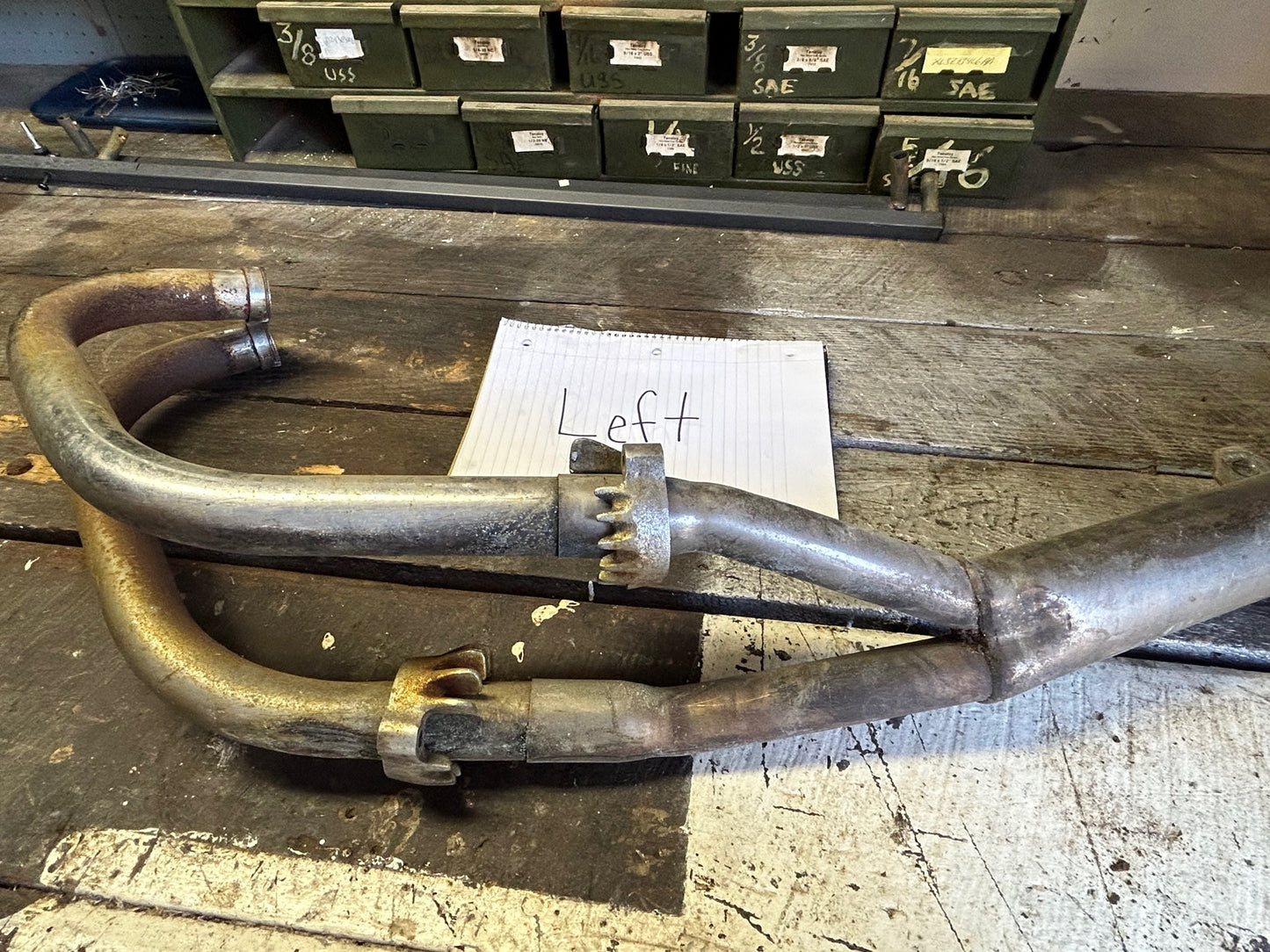 79, 80, 81 Honda CB750K Exhaust with Singular Muffler Left