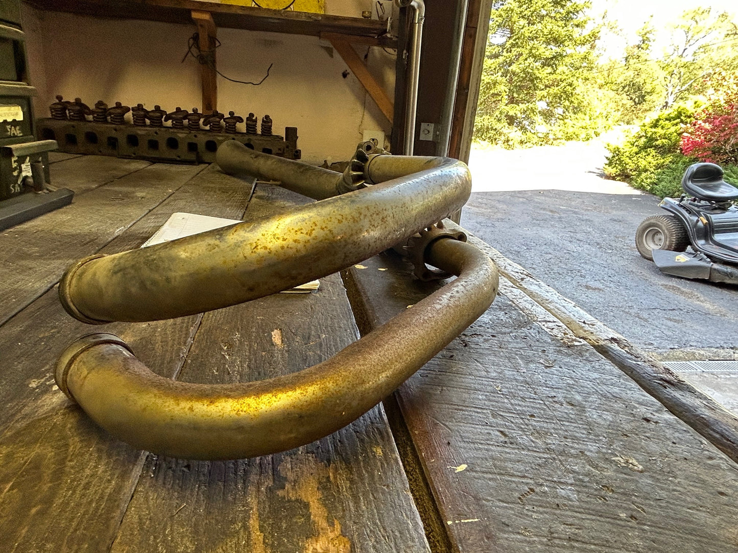 79, 80, 81 Honda CB750K Exhaust with Singular Muffler Left