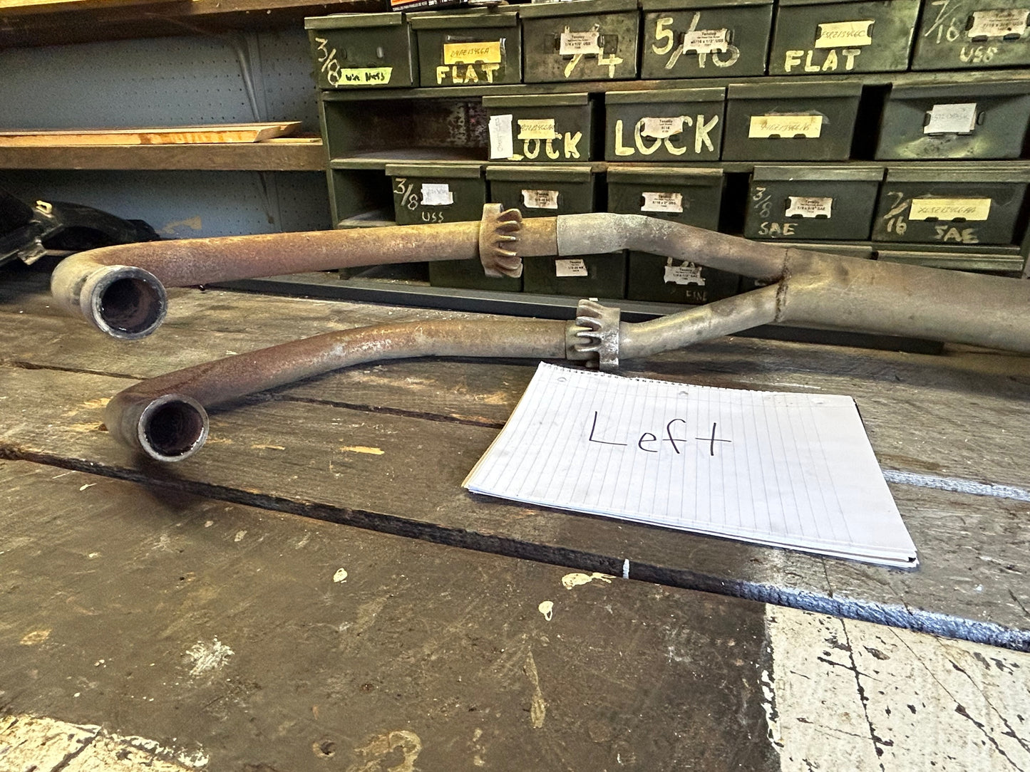 79, 80, 81 Honda CB750K Exhaust with Singular Muffler Left