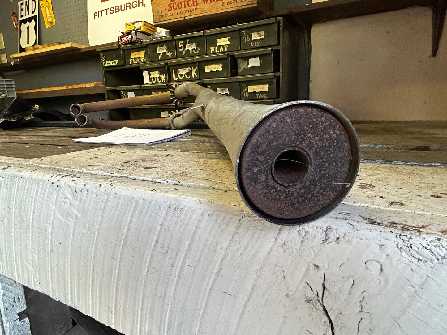 79, 80, 81 Honda CB750K Exhaust with Singular Muffler Left