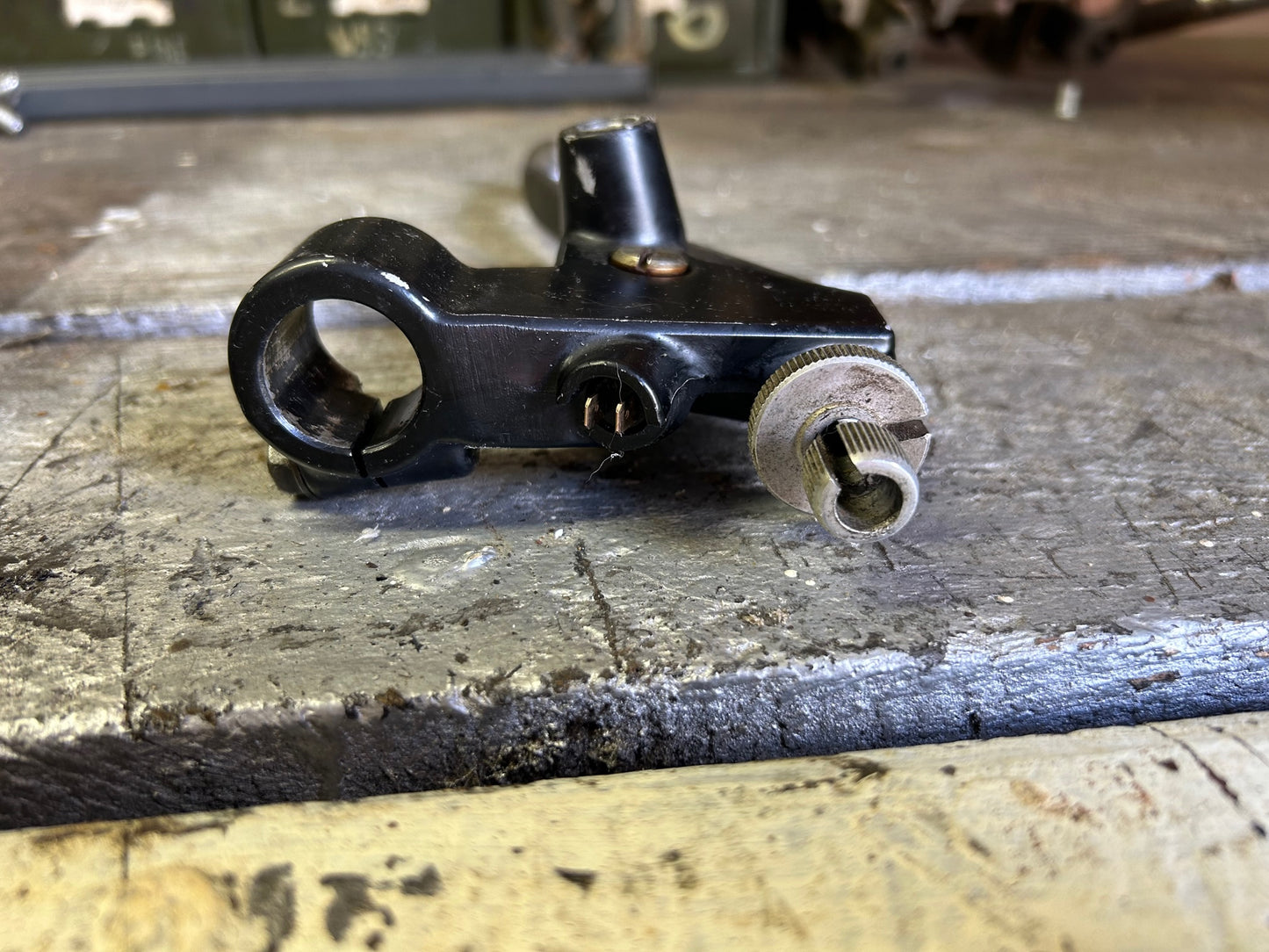 79, 80, 81 Honda CB750K Left Handlebar Clutch Lever Perch and Assembly 53178-425-003