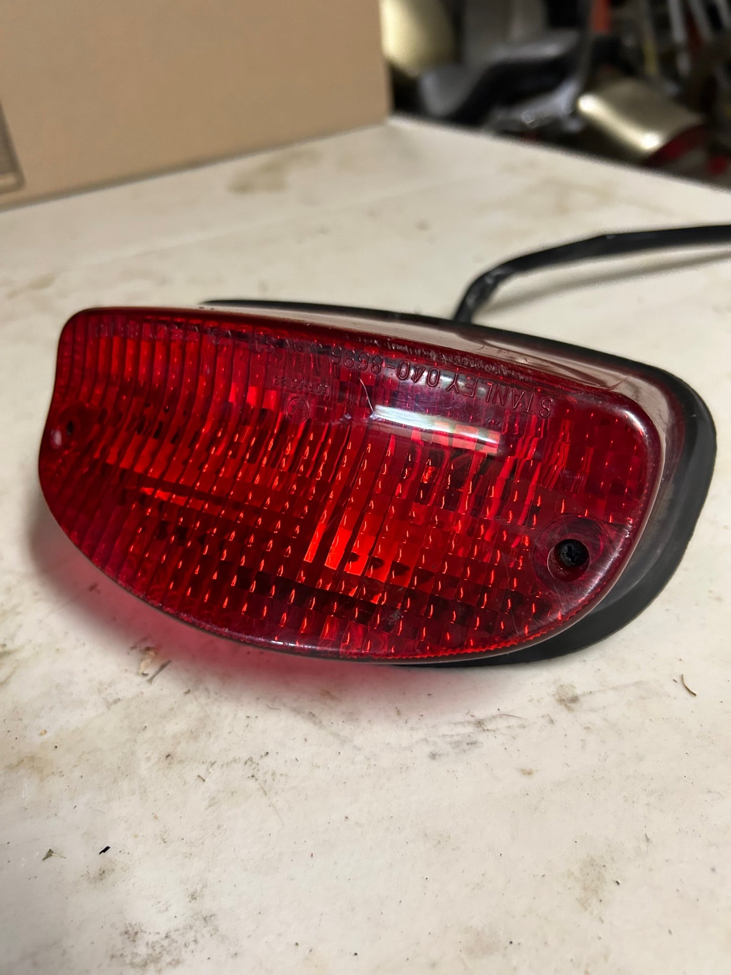 2007 Honda Shadow 600 VLX Taillight Lens and Base 33702-MM8-611